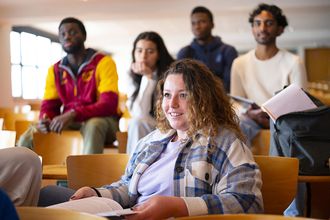 Etudiants de Sorbonne paris nord en amphithéâtre