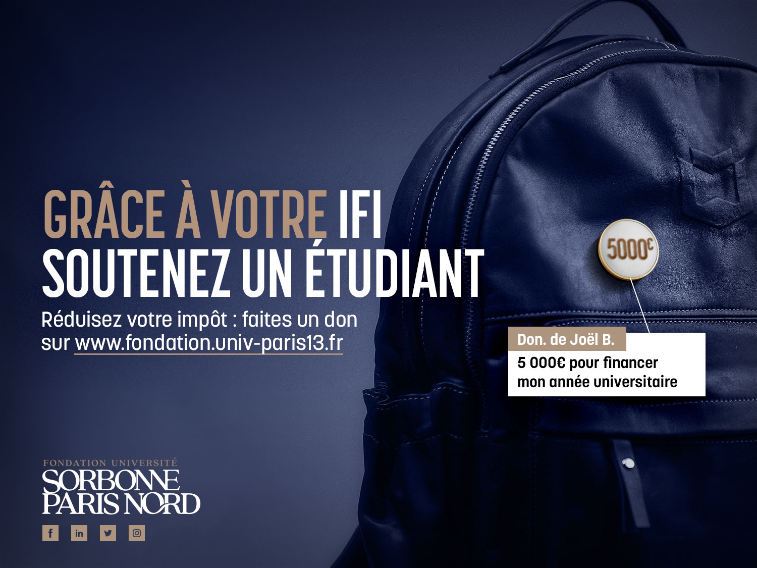 Image illustrant l'article "Soutenir la Fondation et ses projets"