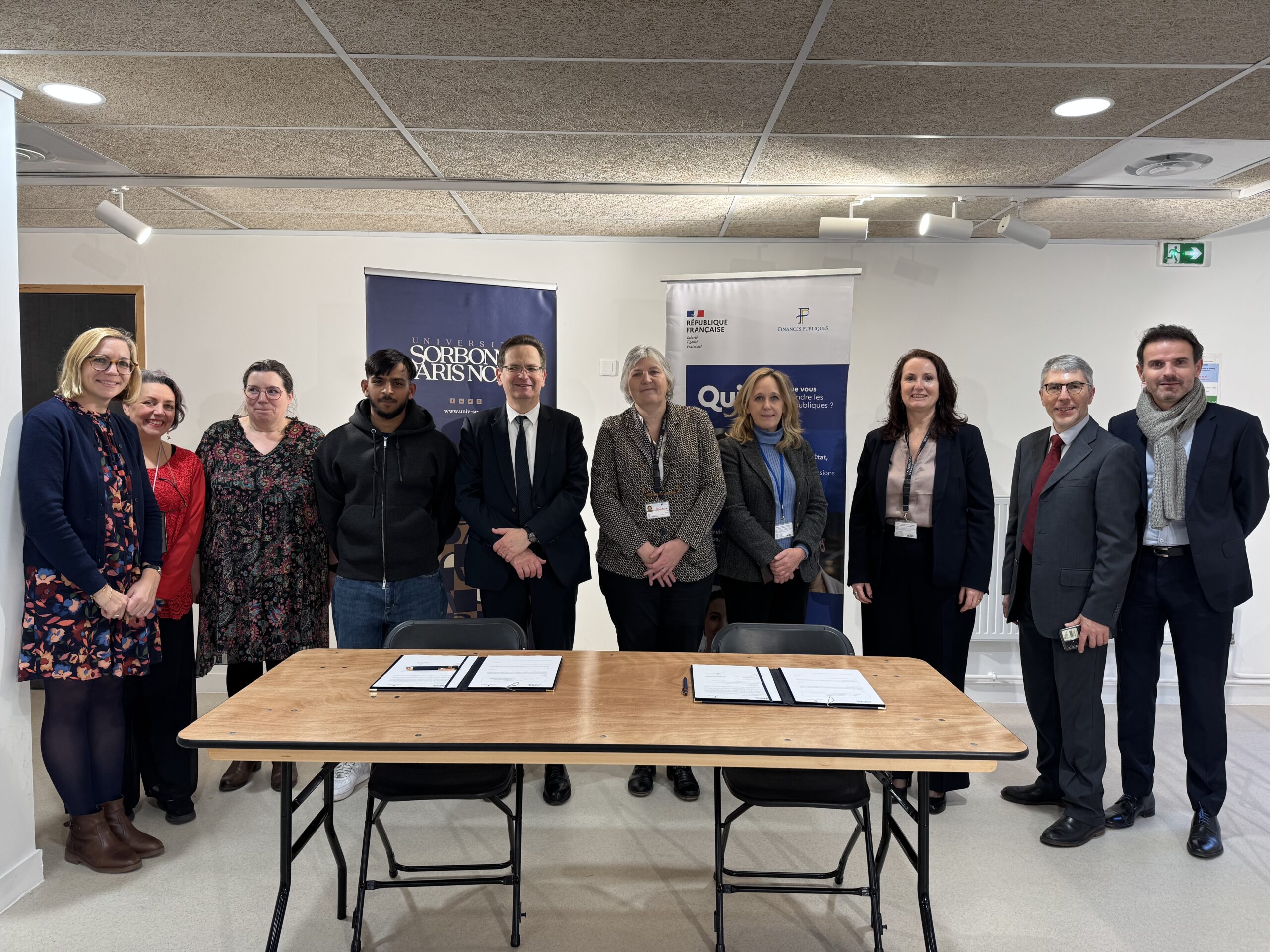 L’Université Sorbonne Paris Nord et la DDFIP 93, partenaires pour l’avenir professionnel des étudiants