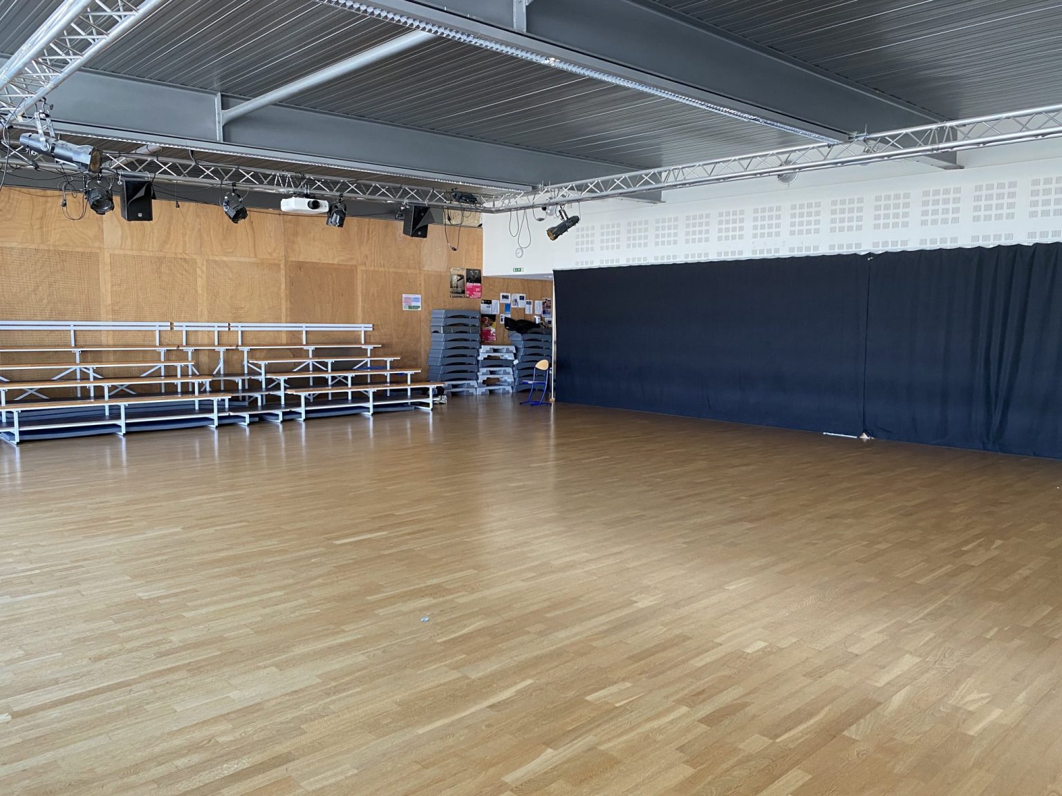 Photo de la salle de danse de Bobigny