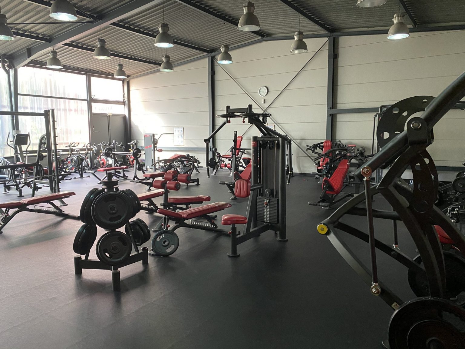 Photo de la salle de musculation du gymnase de Villetaneuse