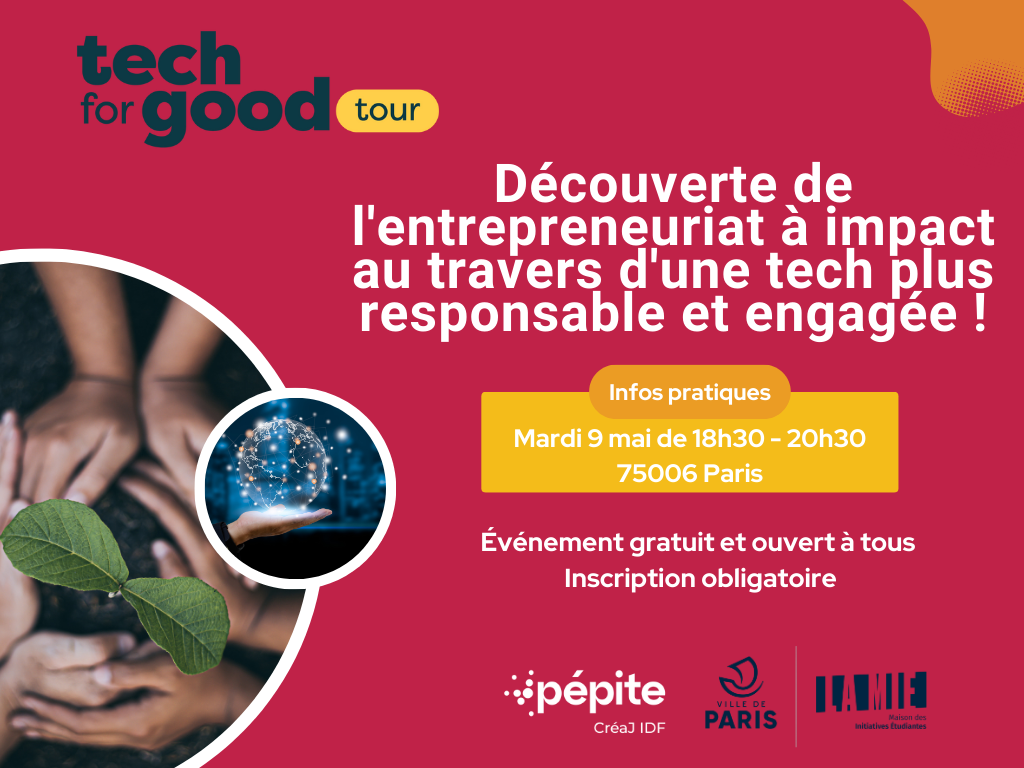 Image illustrant l'évènement "tech for good tour".