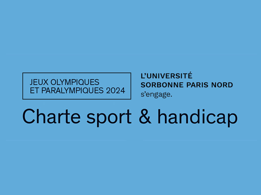 Image illustrant la charte sport et handicap, à l'occasion des jeux olympiques et paralympiques 2024.