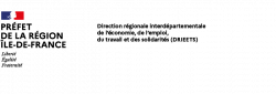 Logo préfet de la région Île-de-France