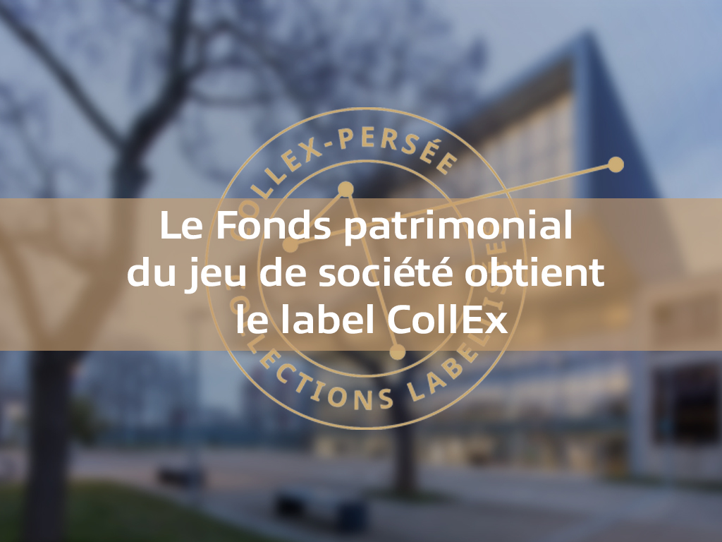 Image illustrant l'article "Le Fonds patrimonial du jeu de société obtient le label CollEx".